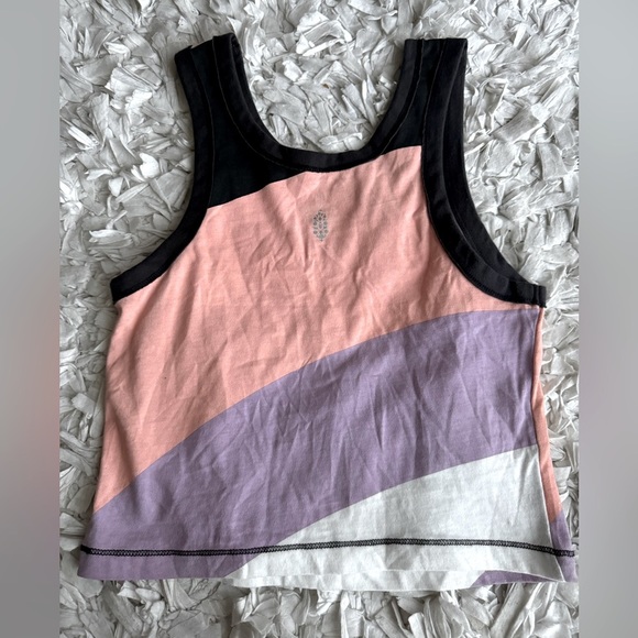 NWOT Free People FP Movement Back to Basics Colorblock Tank Top - Picture 5 of 5